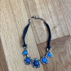 Charming Charlie Purple stone necklace